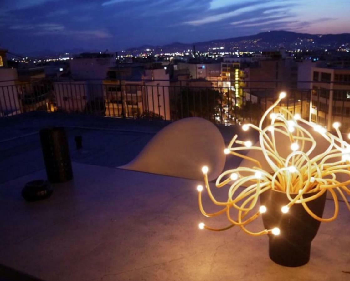 דירות אתונה Stylish Penthouse With Acropolis And 360 View מראה חיצוני תמונה