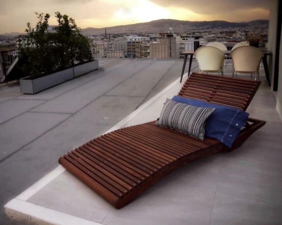 דירות אתונה Stylish Penthouse With Acropolis And 360 View מראה חיצוני תמונה