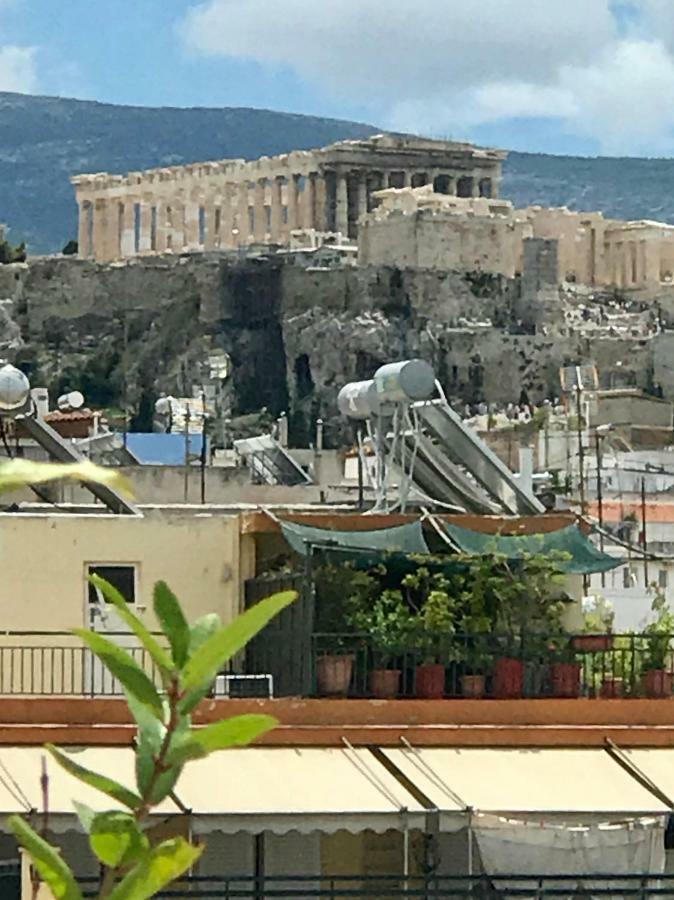 דירות אתונה Stylish Penthouse With Acropolis And 360 View מראה חיצוני תמונה